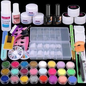 Nail set for beginners come with everything in it